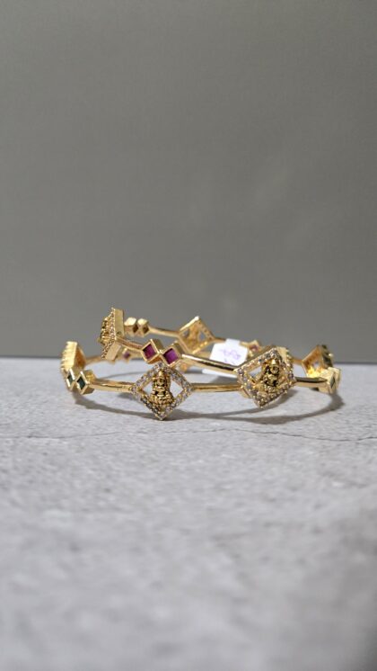 Lakshmi Bangles Set - 2pc
